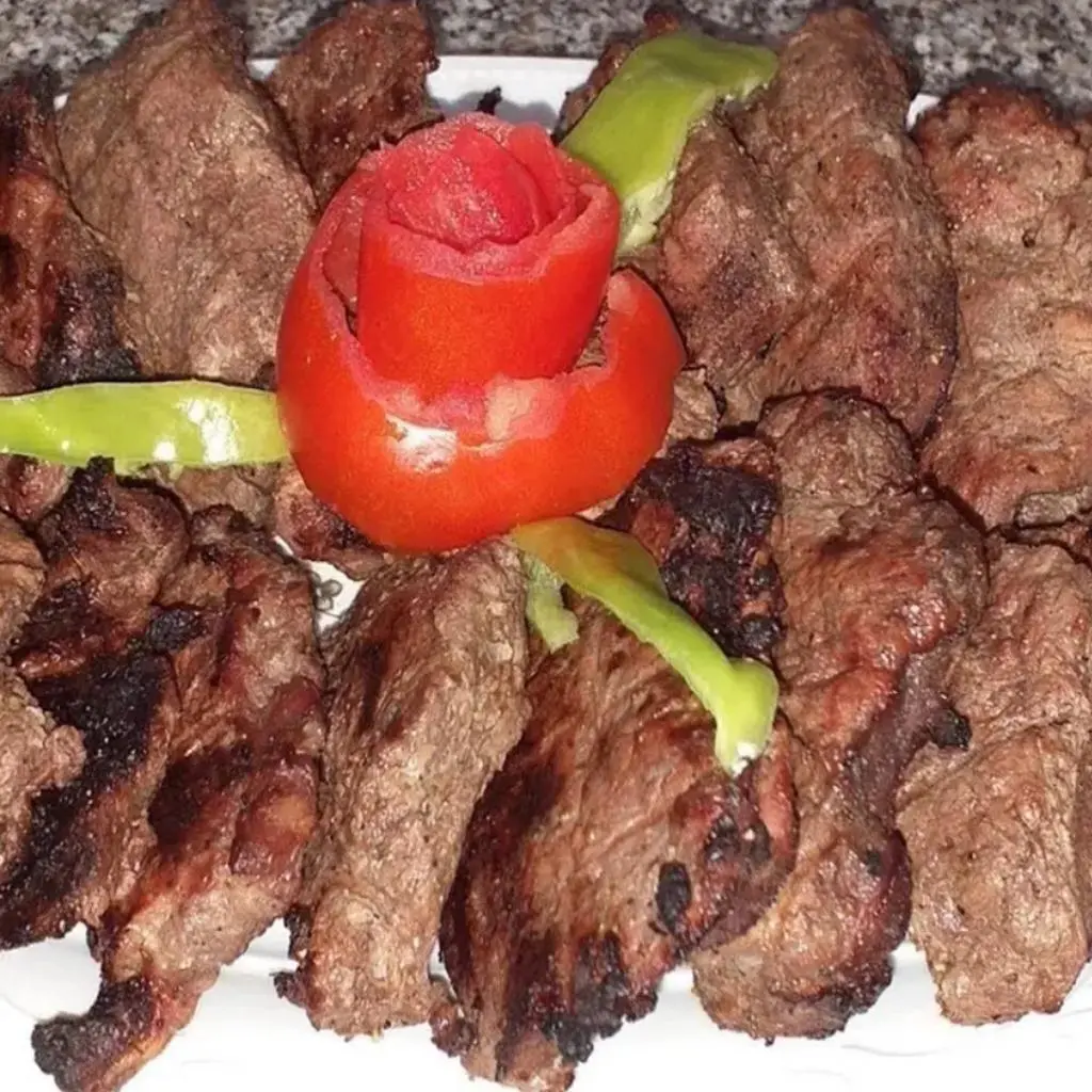Grilled Veal Fillet On Charcoal